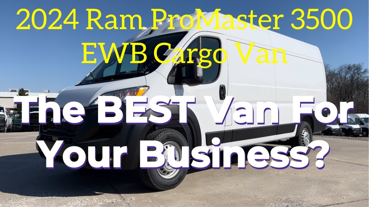 Грузовой фургон Ram ProMaster 3500 с высокой крышей 2024 года