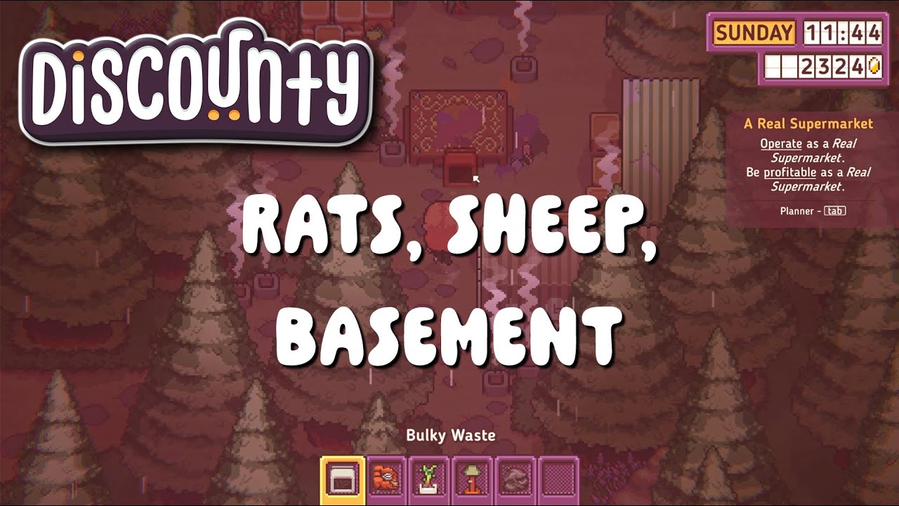 DISCOUNTY | Rats, Sheep, Basement | longplay | No Commentary