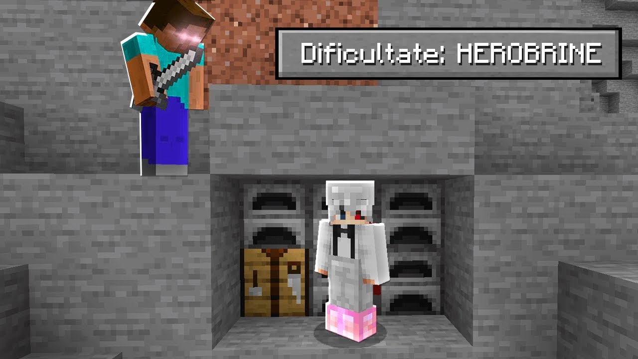 Bat Minecraft Dar Herobrine Ma Urmareste..