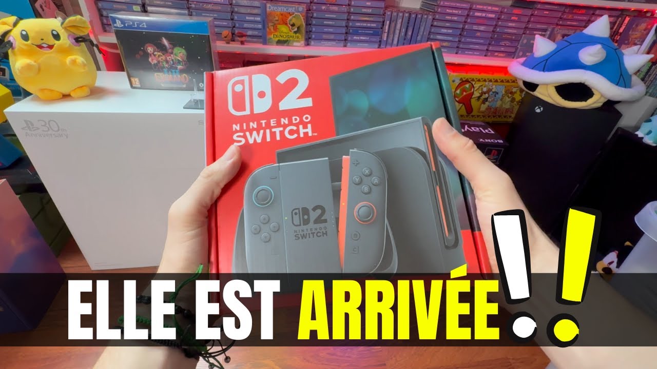 UNBOXING et DÉCOUVERTE de la Nintendo Switch 2 🧐