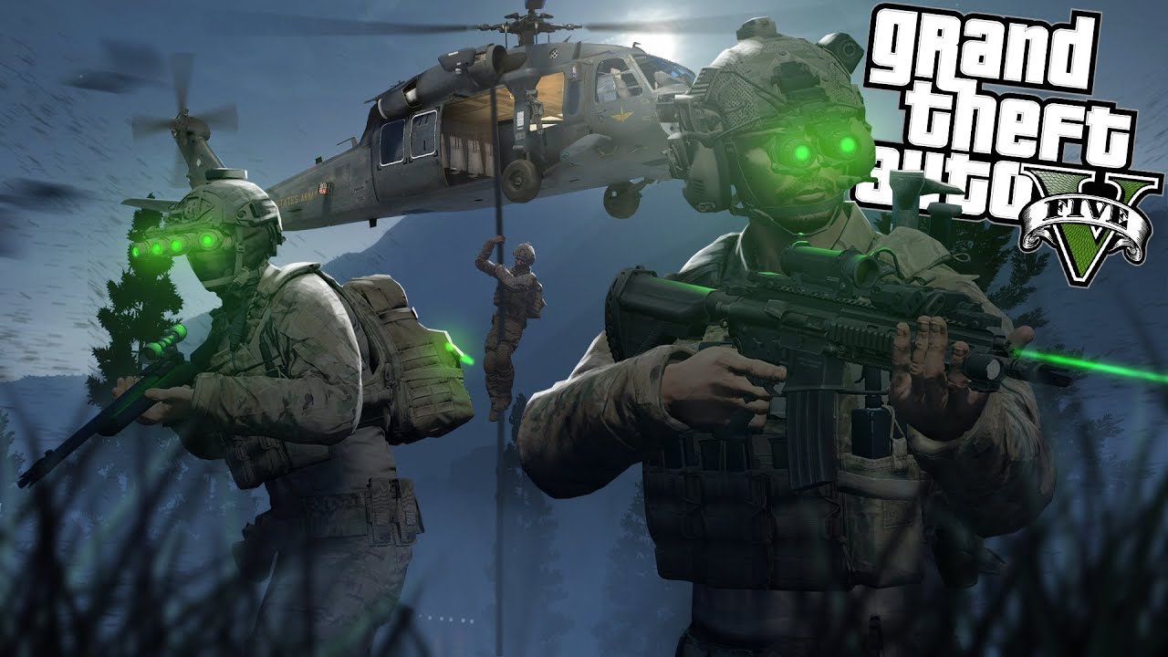 НОЧНАЯ ОПЕРАЦИЯ СПЕЦНАЗ в GTA 5 RP!