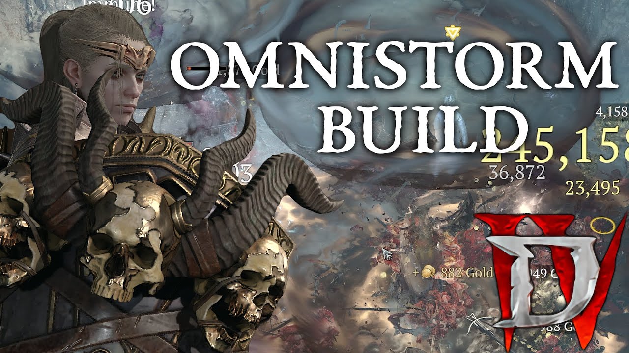 Omnistorm: My New Necromancer Lidless Wall Build! | Diablo 4 Season 1