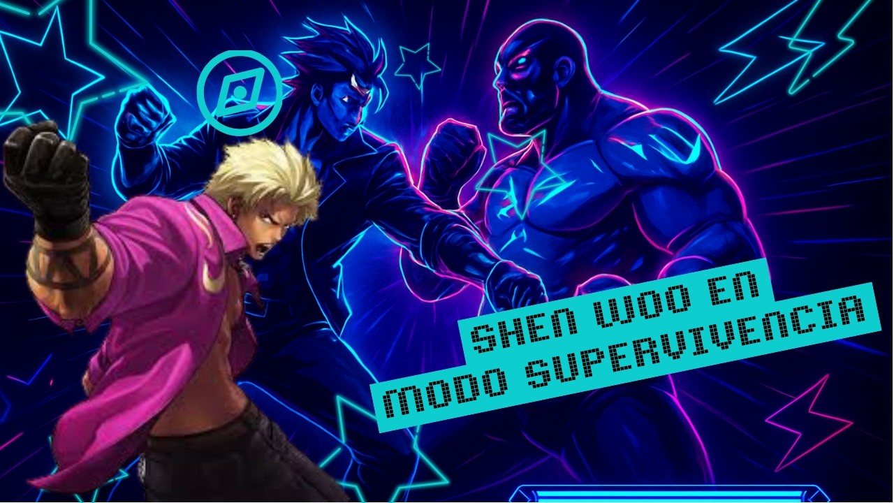 Sobreviviendo con SHEN WOO en modo SUPERVIVENCIA I The King of Fighters xlll