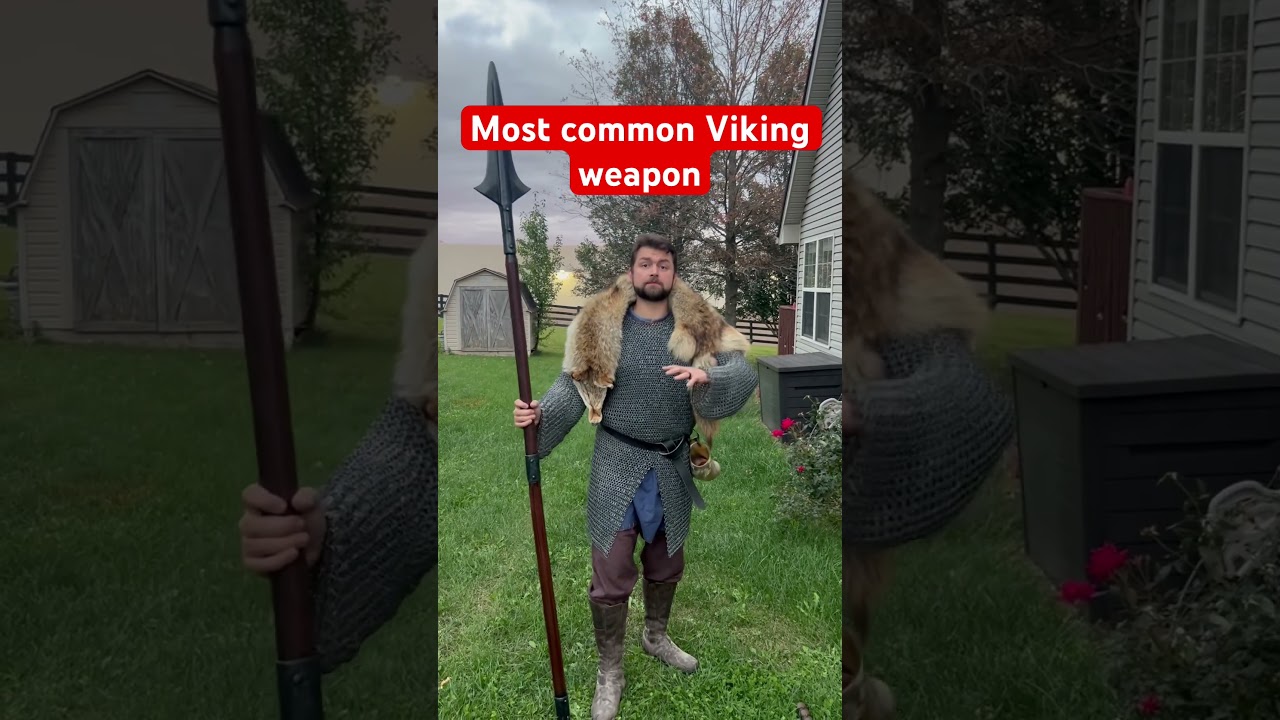 Most common Viking weapon? #shorts