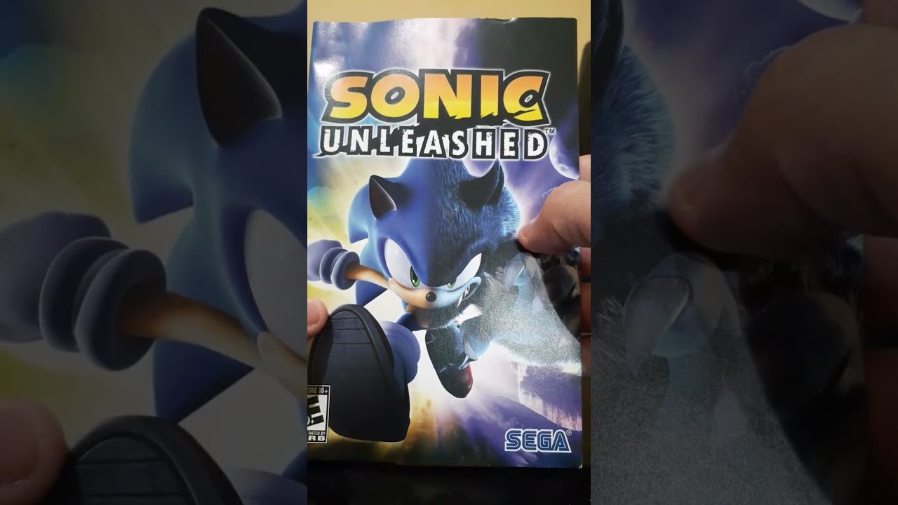 Sonic Unleashed Ps2 Unboxing