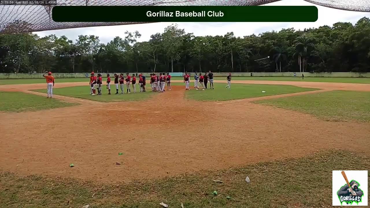 Guerreros de Jesus vs Gorillaz Baseball Club (2026.02.08)