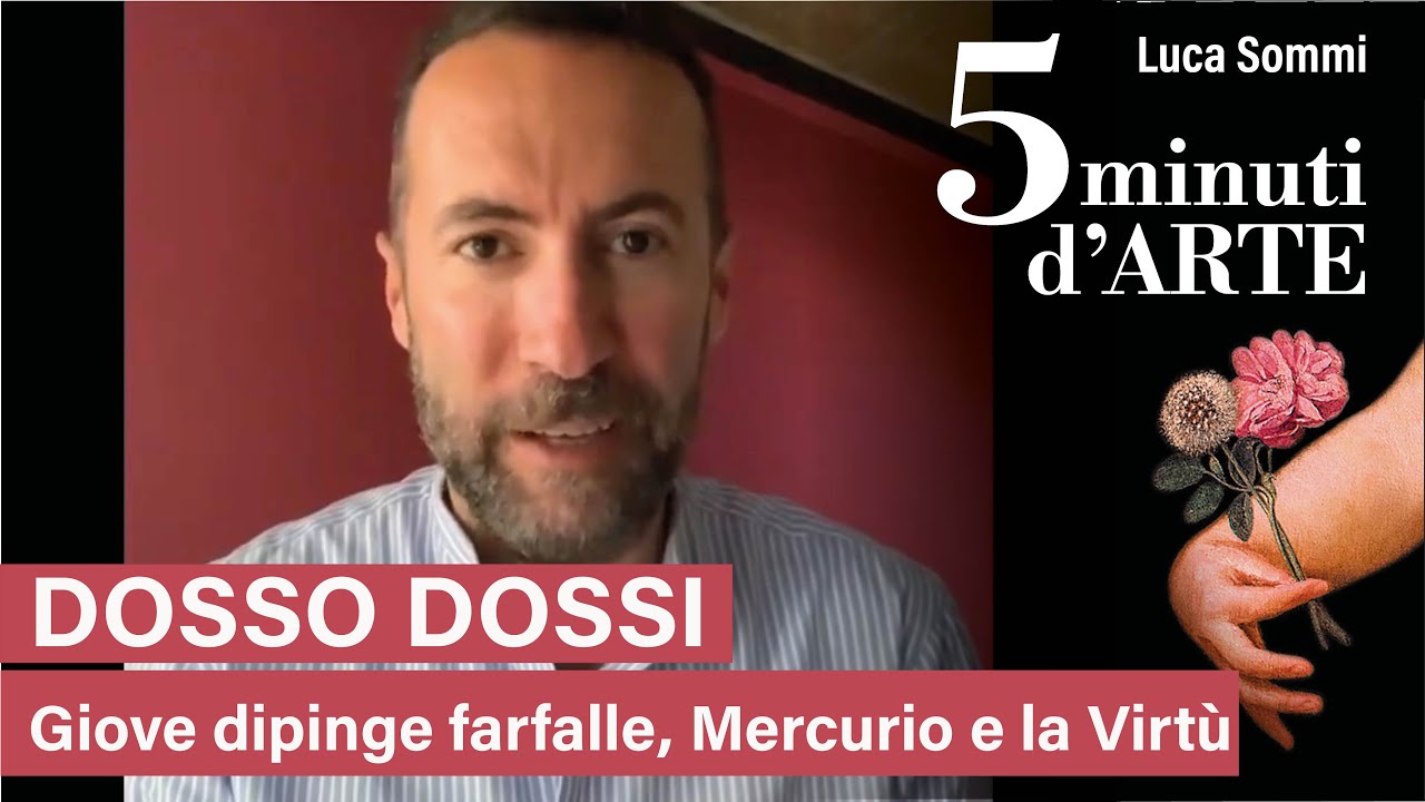 Giove dipinge farfalle, Mercurio e la Virtú