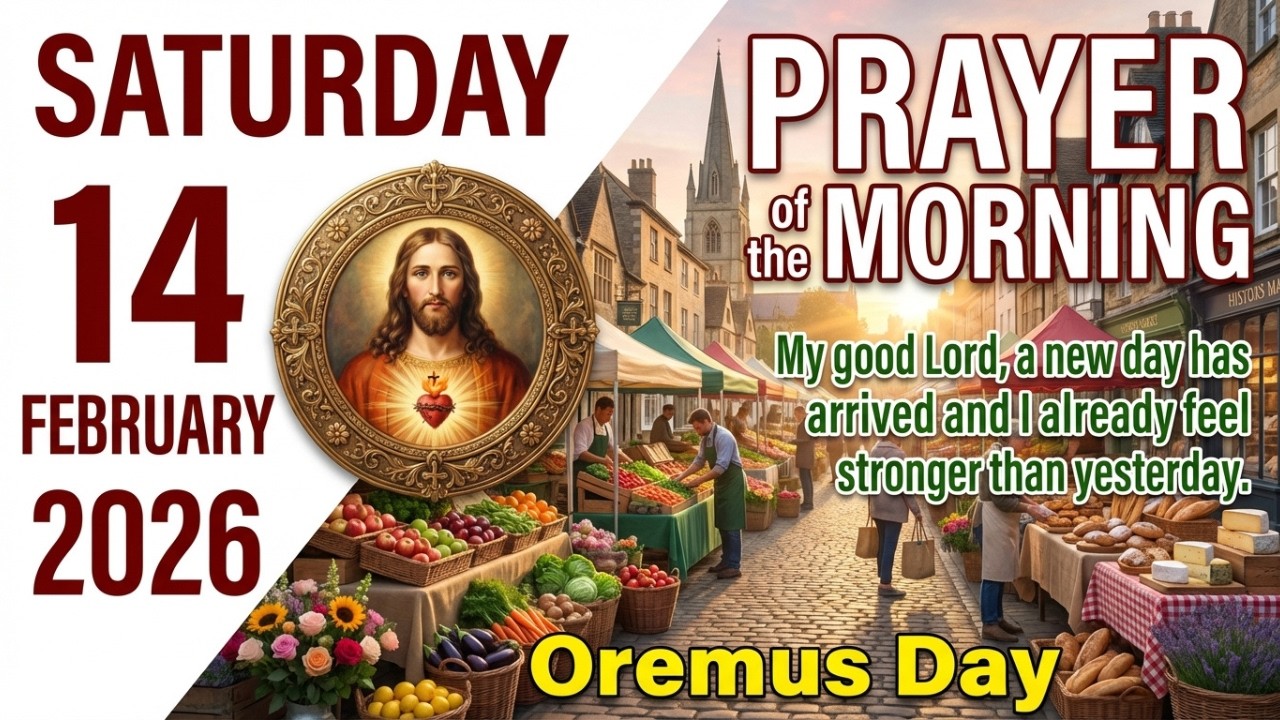 Catholic Morning Prayers – February 14, 2026 🙏 Start Your Day in God’s Orbit ✨