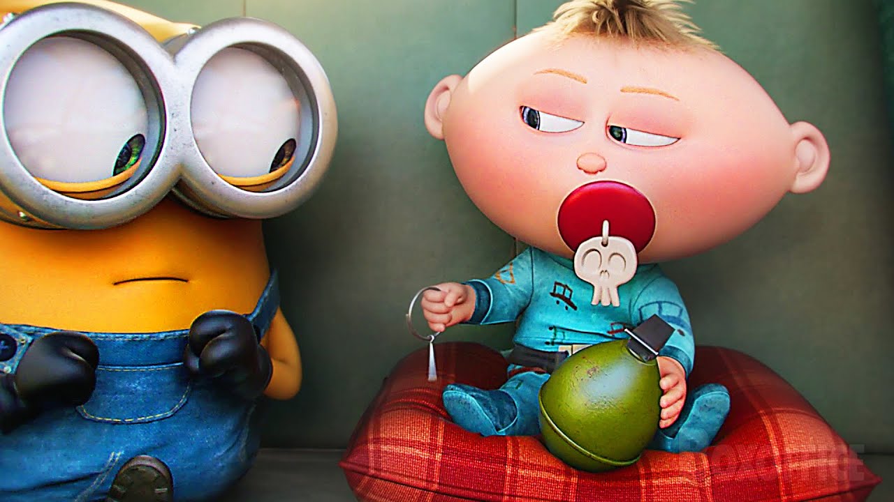 Las mejores escenas de la película de los Minions 💛🌀 4K
