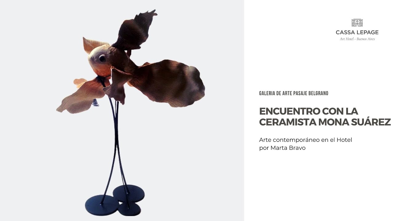Encuentro con la Ceramista Mona Suarez