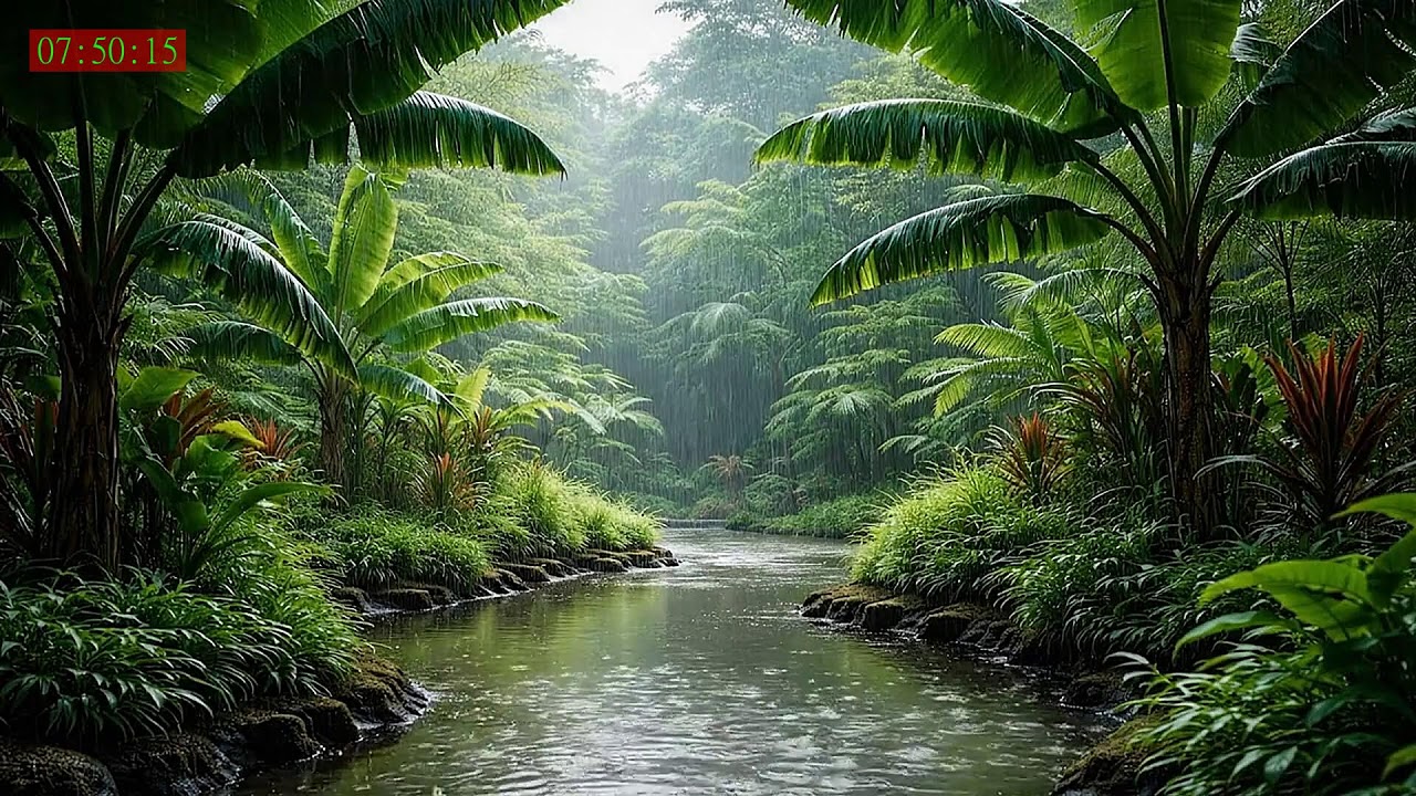 Quiet Minimal Rain Night Sounds for Sleeping for Comfort