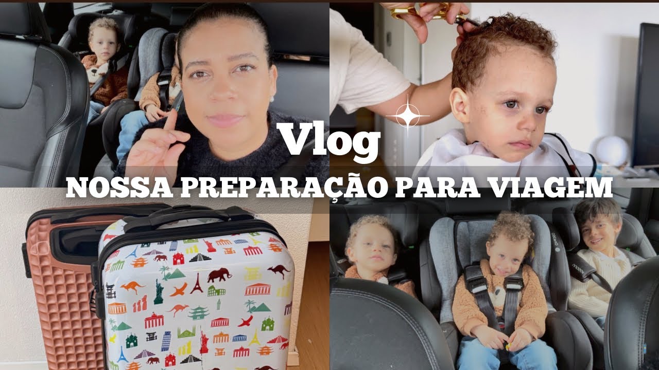 Vlog: Preparação da Viagem | Cortando Cabelo | Vida na Suíça 🇨🇭