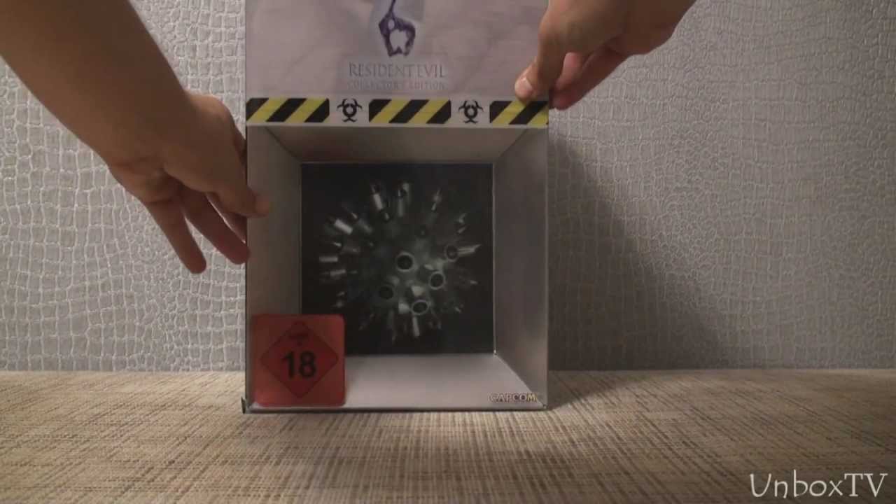 Распаковка коллекционного издания Resident Evil 6