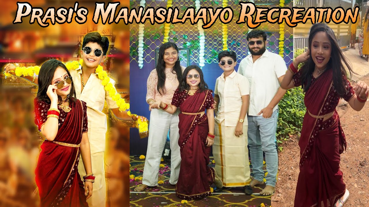 Recreating MANASILAAYO Cinematic Version BTS📽️Manju Warrier ஆகவே மாறிட்டா🥰தலைவர் வெறித்தனம் Vibes❗