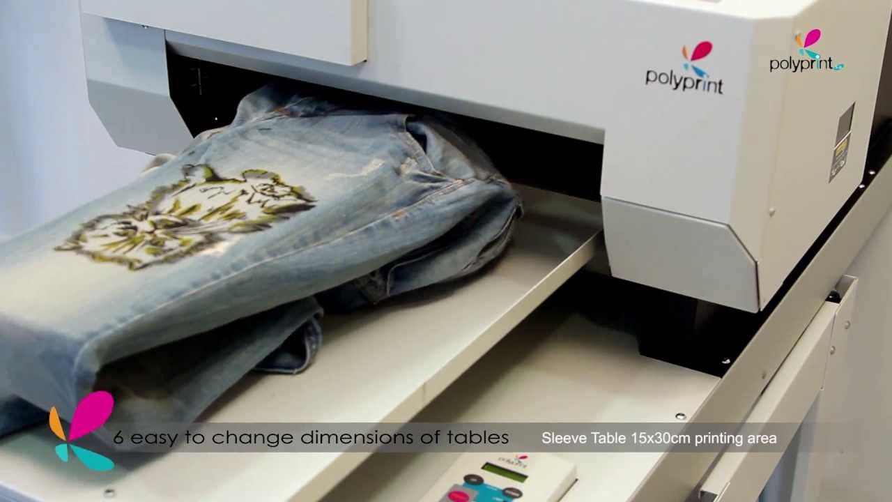 PolyprintTexjetPLUS Direct to Garment digital printer