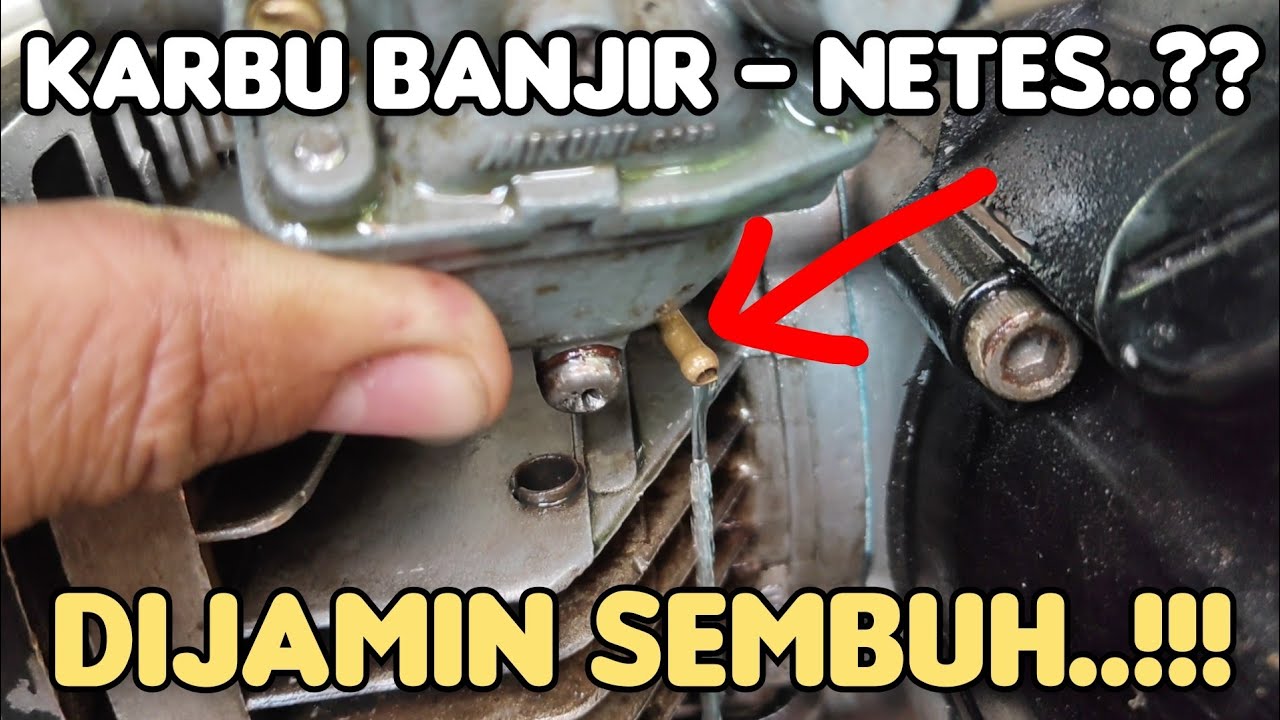 Cara memperbaiki karbu banjir, netes, rembes..