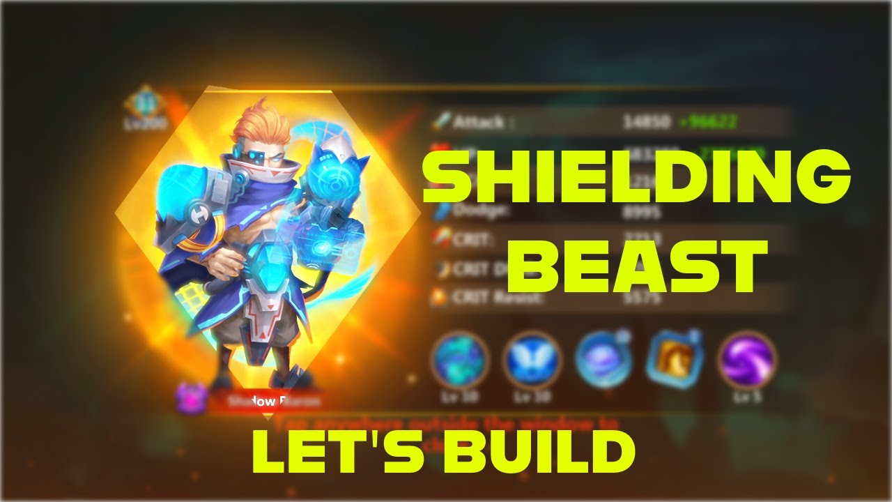 LET'S BUILD |SHADOW BARON| SUPPORT BEAST