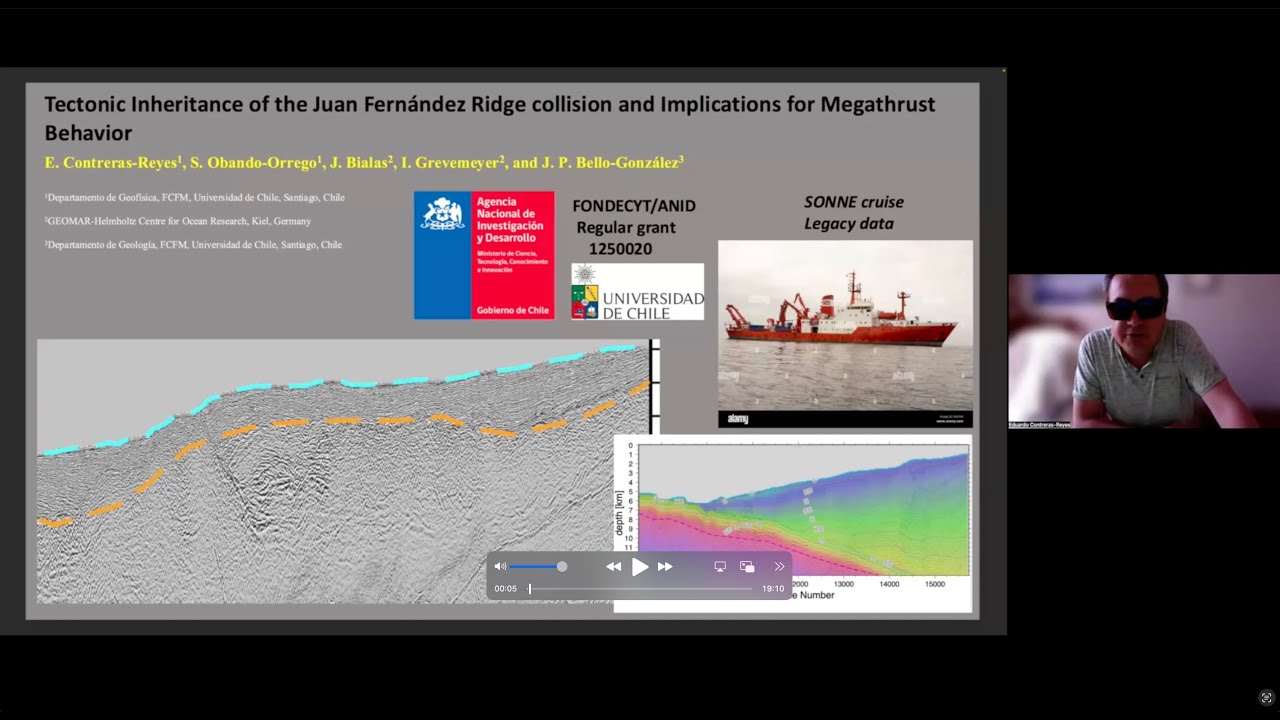7.2 Eduardo Contreras-Reyes - Seismic structure of the Juan Fernández Ridge-South America collision