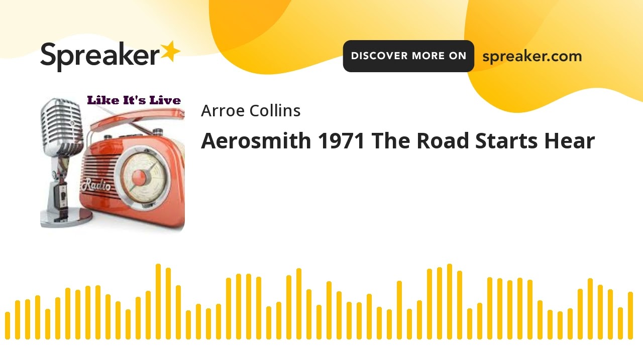 Aerosmith 1971 The Road Starts Hear