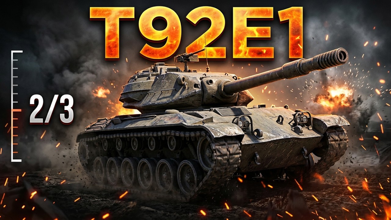 WoT: Blitz // ганяємо T92E1 // шлях до 3 відміток