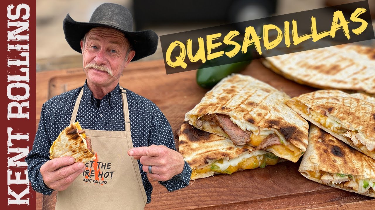 Grilled Quesadillas | Steak and Chicken Quesadillas