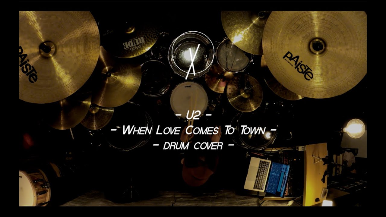 #91 U2 // When Love comes To Town // Drum Cover