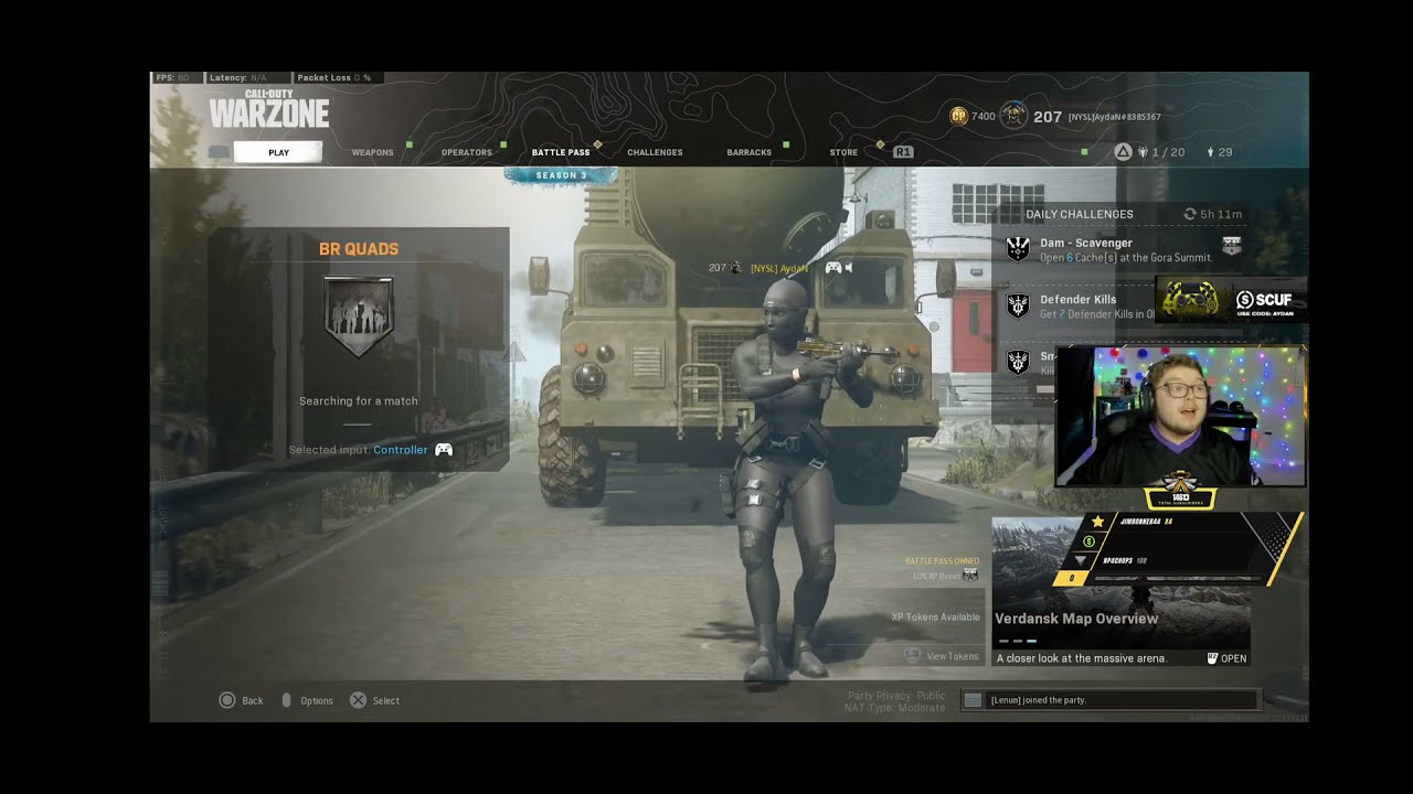 AYDAN QUITS MID TOURNEY OVER BEEF WITH RATED|| COLD WAR WARZONE SEASON 3||