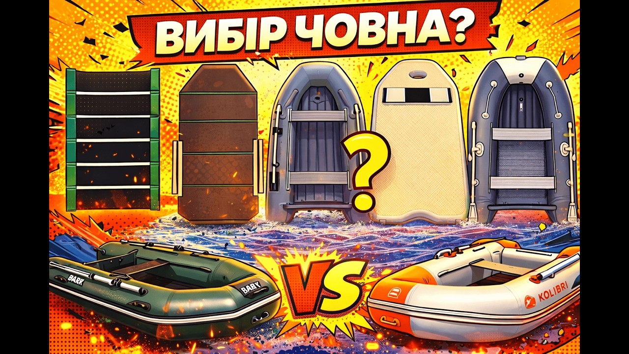 Яке дно краще? Фанера, Пайоли, НДНТ чи AirDeck — чесне порівняння