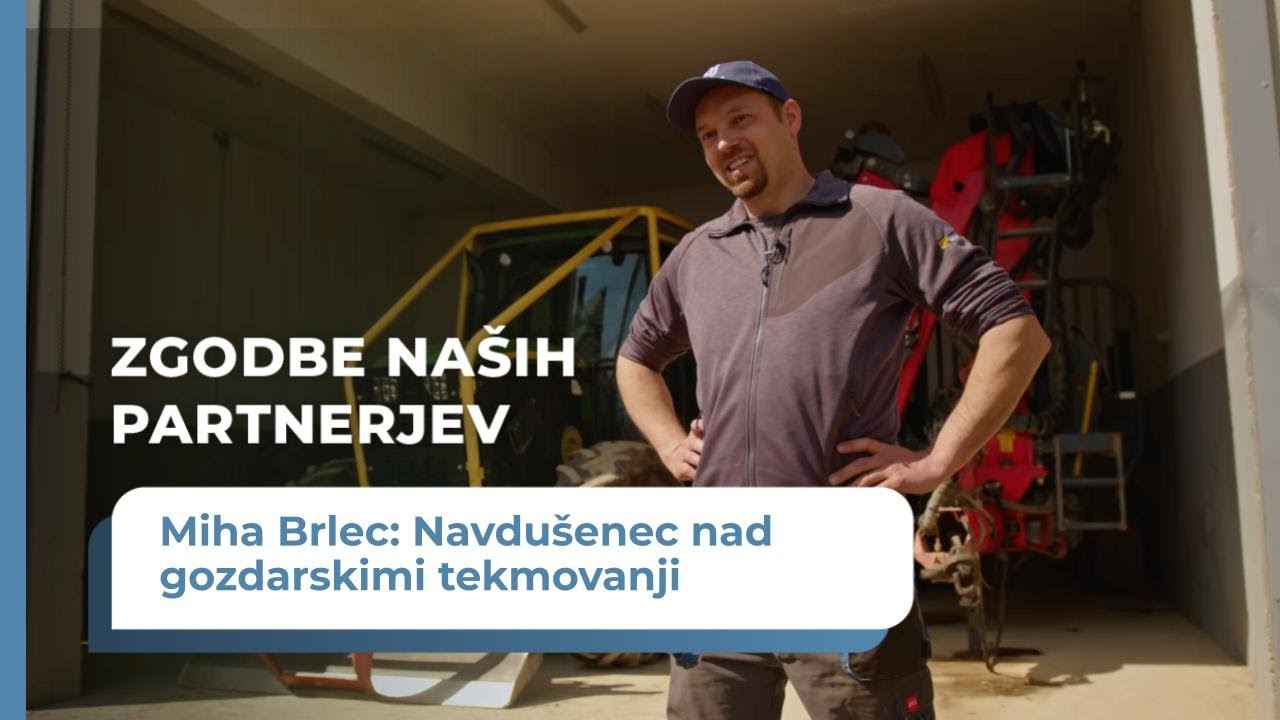 Zgodbe naših partnerjev: Miha Brlec je velik navdušenec nad gozdarskimi tekmovanji