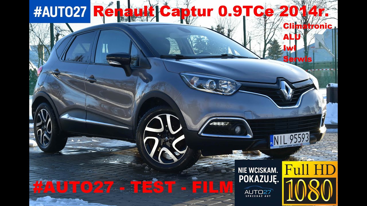 #AUTO27​ - #SPRZEDANY - #TEST -#RENAULT CAPTUR #MANUAL  #0.9 TCe BENZYNA. 2014. #SERWIS