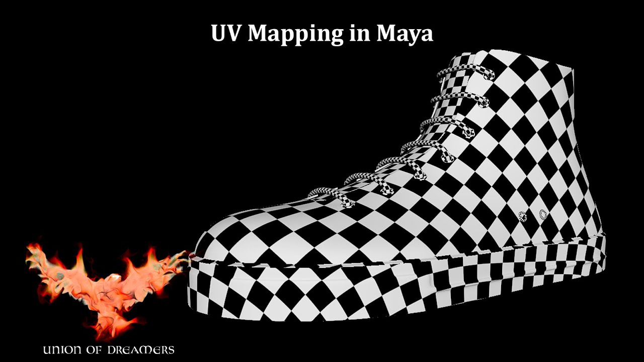 UV Mapping in Maya tutorial/Como crear Mapa de UV en Maya. Tutorial