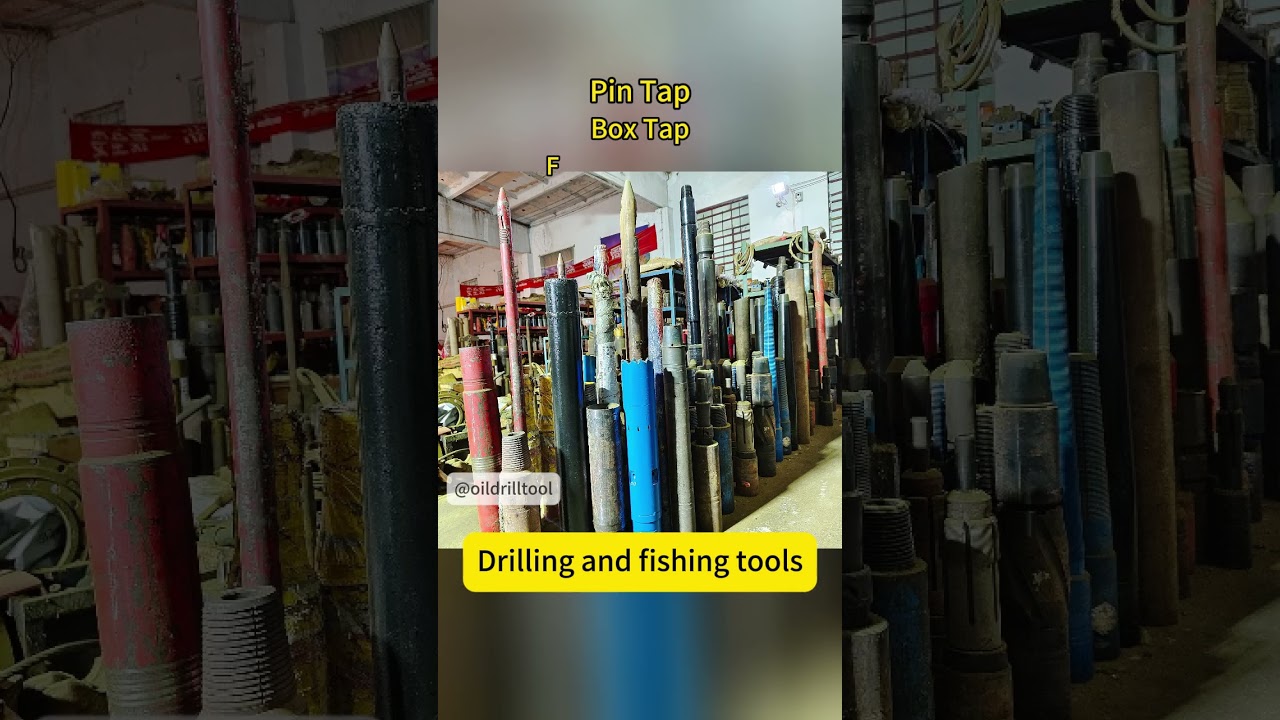 oil Drilling and fishing tools Pin Tap Box Tap Fishing Overshot Safety Joint #oilfield #oilwell
