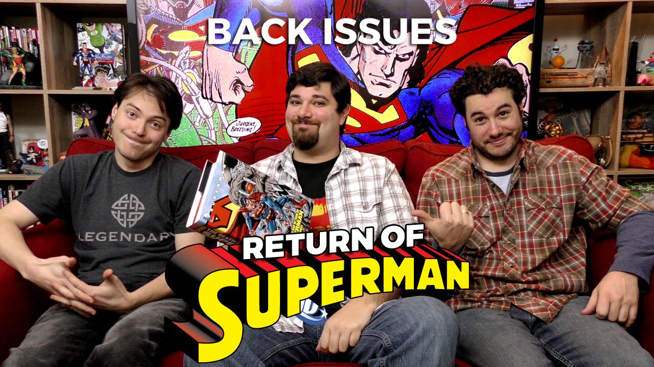 After the DEATH of Superman comes the Reign of the Supermen!