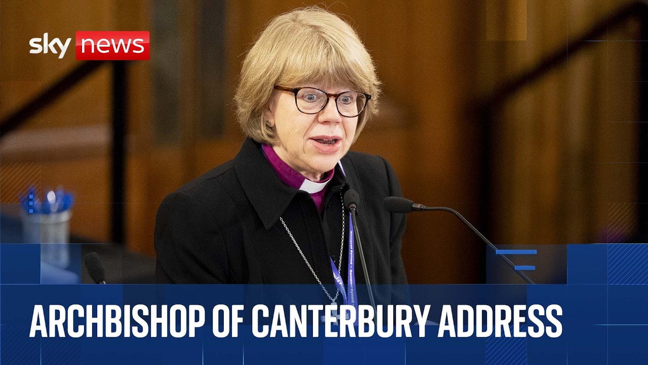 Archbishop of Canterbury Dame Sarah Mullally delivers her first Presidential Address