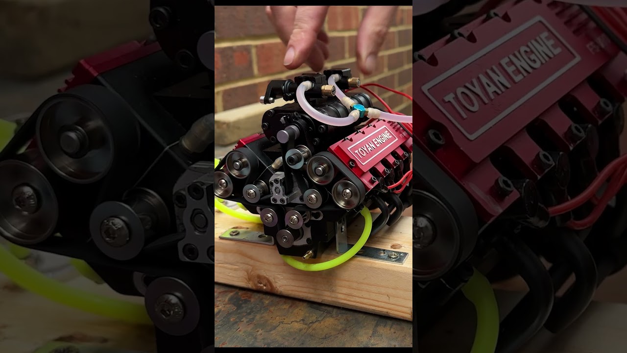 Worlds Smallest V8 Engine