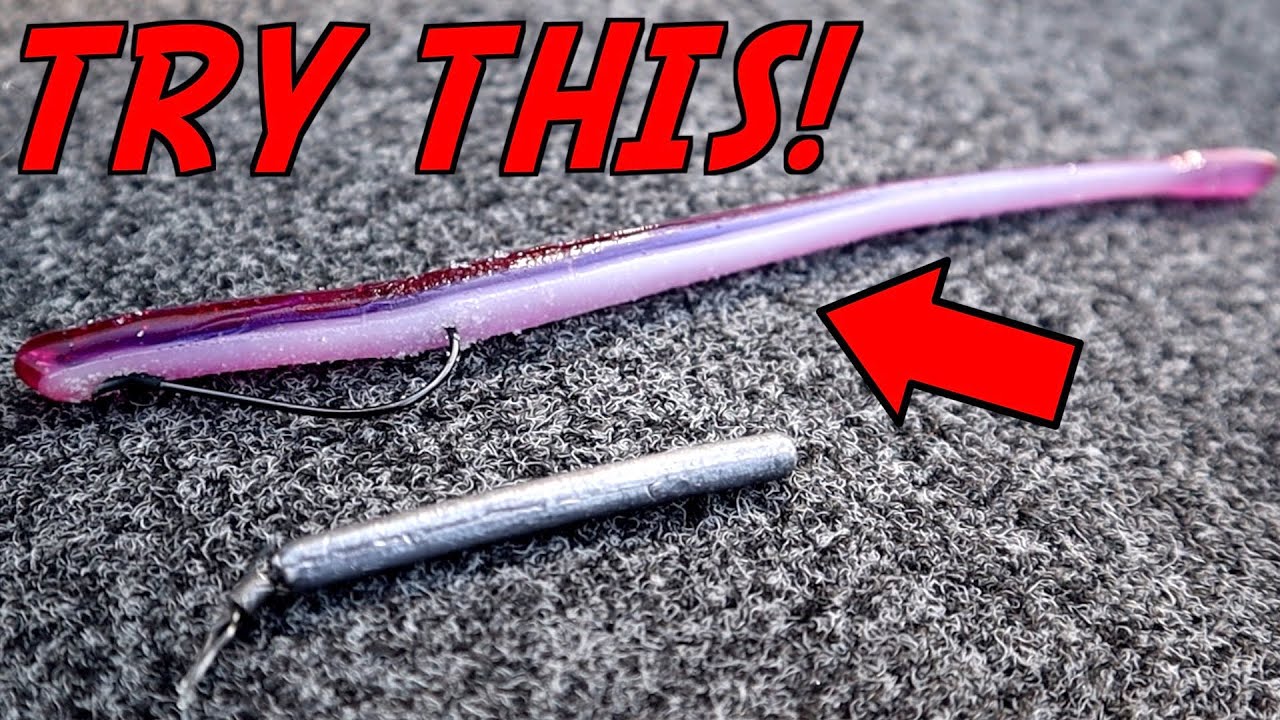 The BEST Way to Rig a Dropshot For Bass!