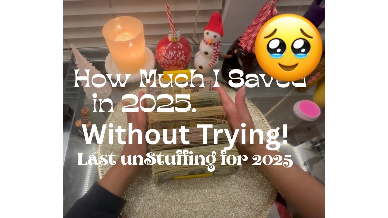 New Year's Eve | $2075 Final Cash UnStuffing |2025