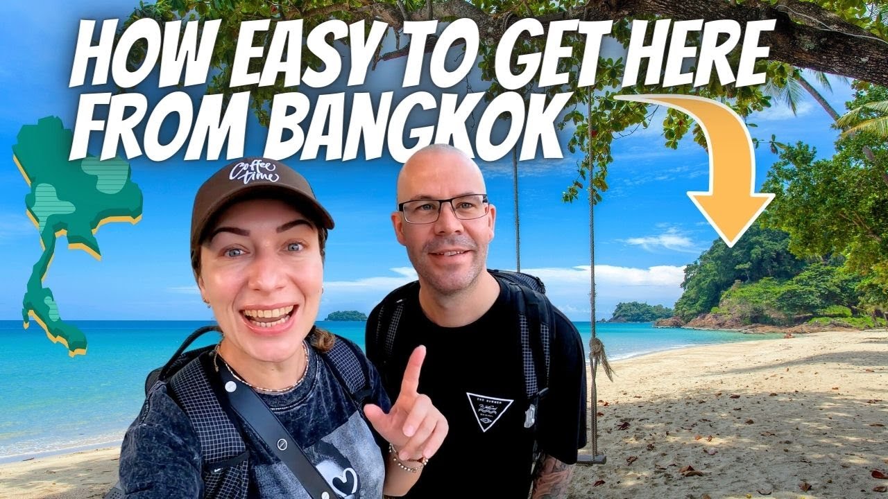 Local bus travel from BANGKOK to KOH CHANG Trat 🇹🇭