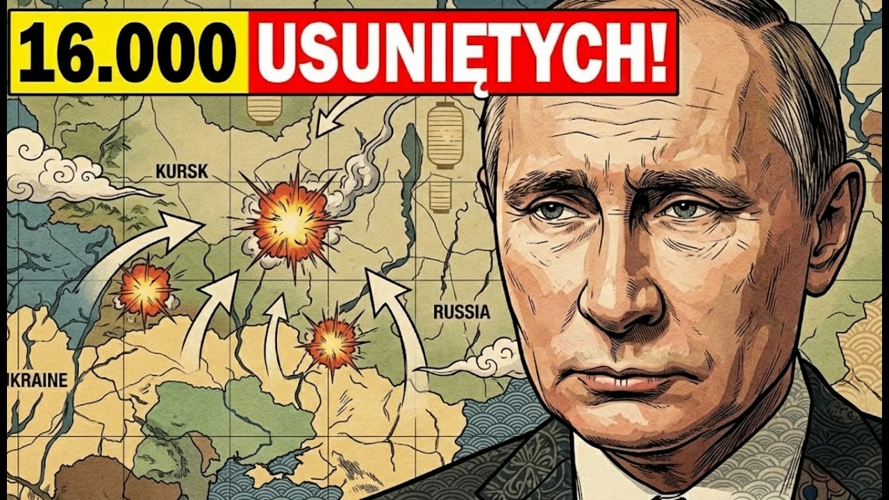 Coś KATASTROFALNEGO płonie w Kursku... Ukraina zniszczyła 16 000 rosyjskich ataków.