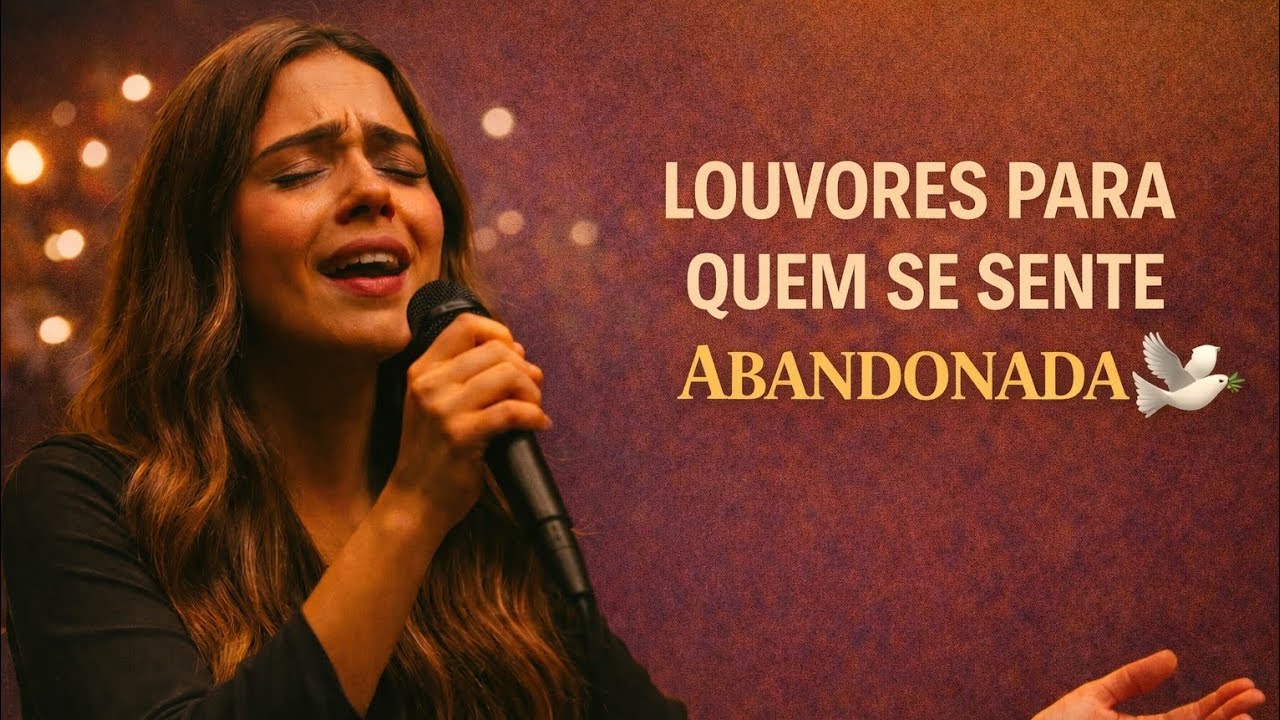Louvores Para Quem Se Sente Abandonada 🕊️ #louvor #adoracao #gospel 