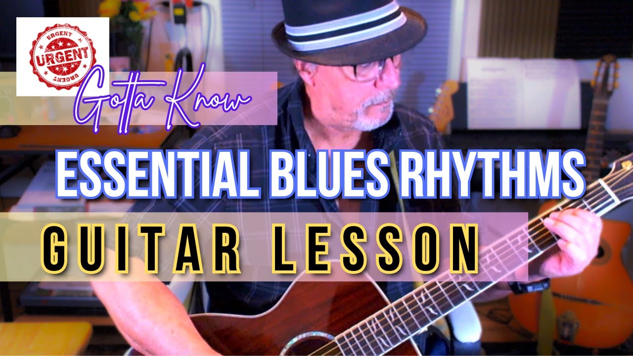 Essential Blues Rhythms You Gotta Know (with Tabs + Soundslice!)