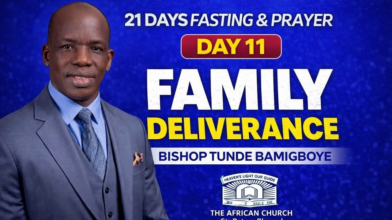 21DAYS FASTING AND PRAYER - DAY 11 - WAKATI ITUSILE - BISHOP TUNDE BAMIGBOYE - 19.02.26