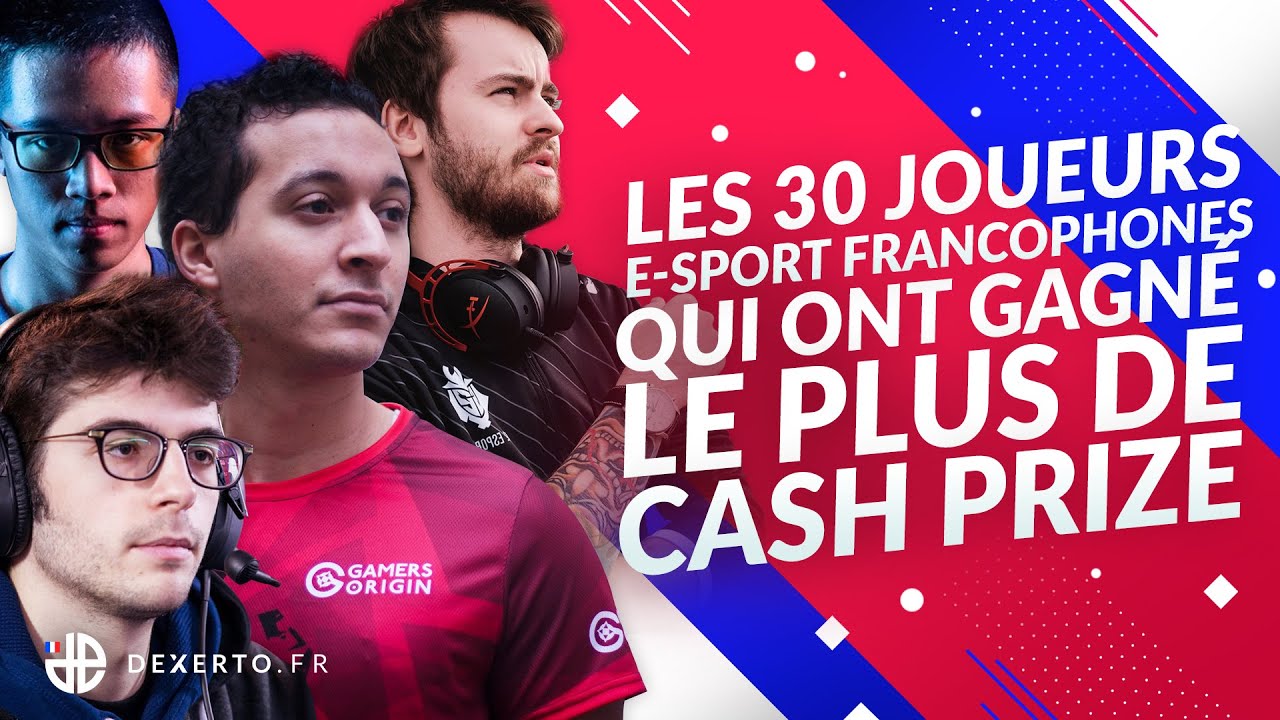 LES 30 JOUEURS E-SPORT FR QUI ONT GAGNÉ LE PLUS D'ARGENT EN CASH PRIZE AVANT LA WC FORTNITE