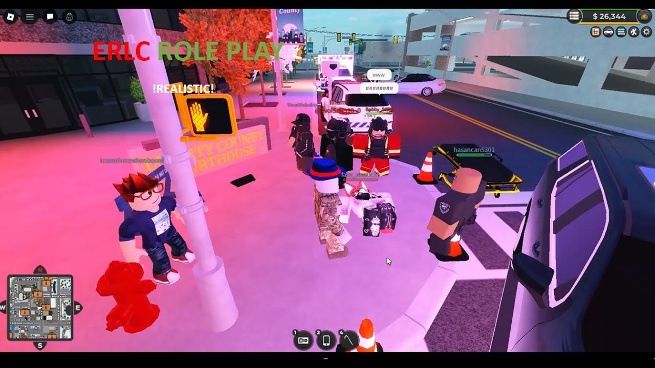 A quick simple 9 mins of ERLC civilian RP!