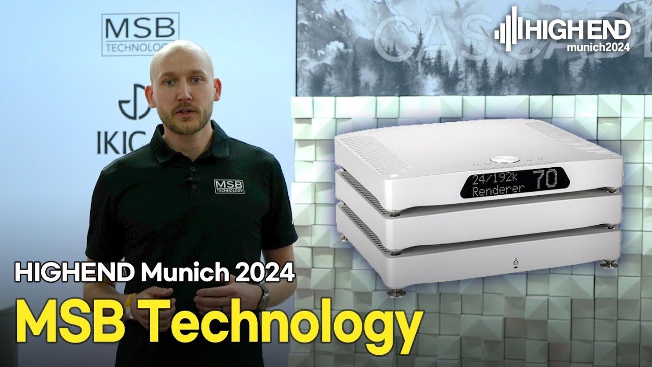 세계 최초로 공개되는 MSB의 새로운 The Cascade DAC [HighEnd Munich 2024]