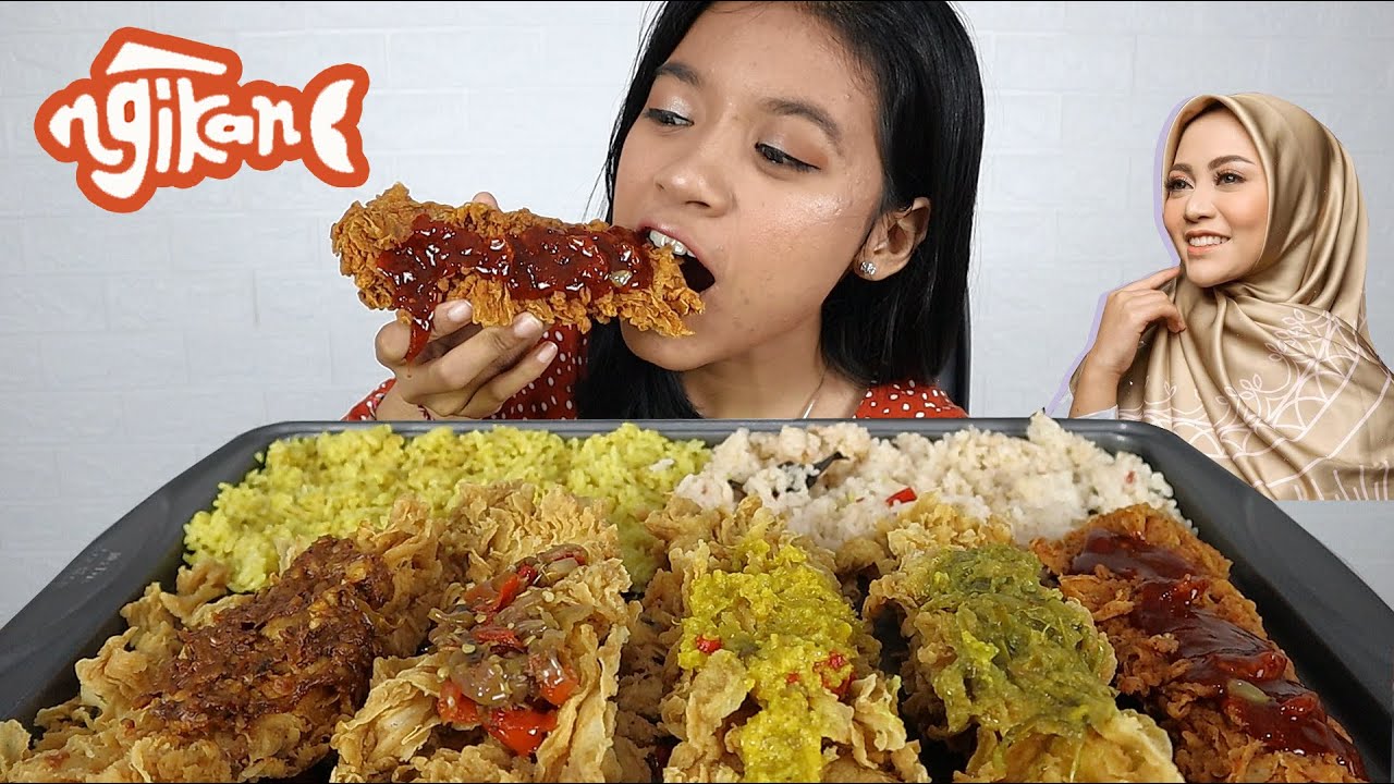 MUKBANG NGIKAN YUK! 5 MACAM SAMBAL & 2 MACAM NASI