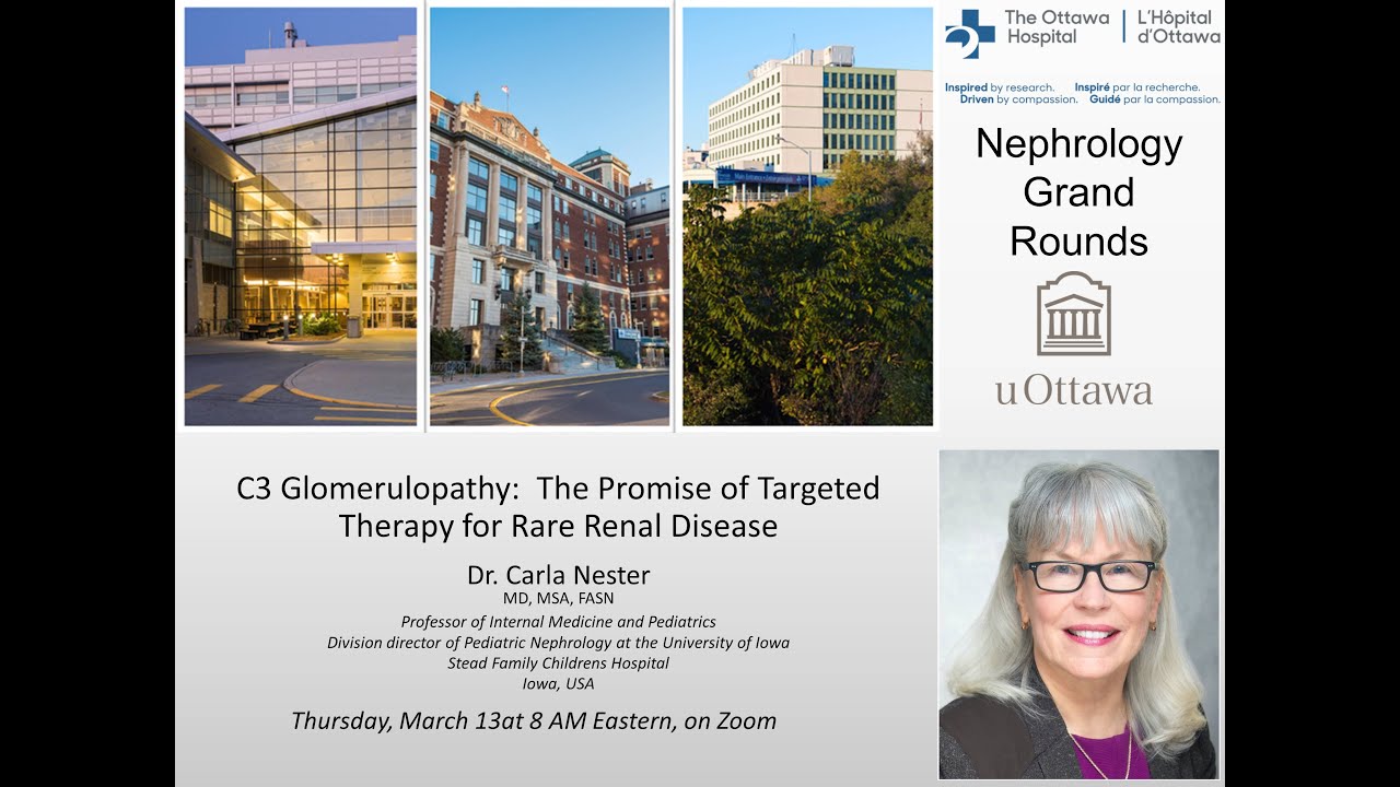 C3 Glomerulopathy: The Promise of a targeted therapy with Prof. Carla Nester
