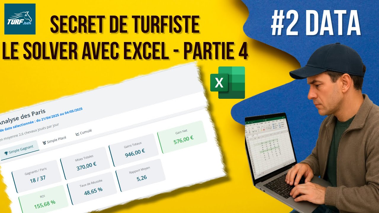 #DATA 2 - Part 4 - Secret de turfiste - Le Solveur avec Excel