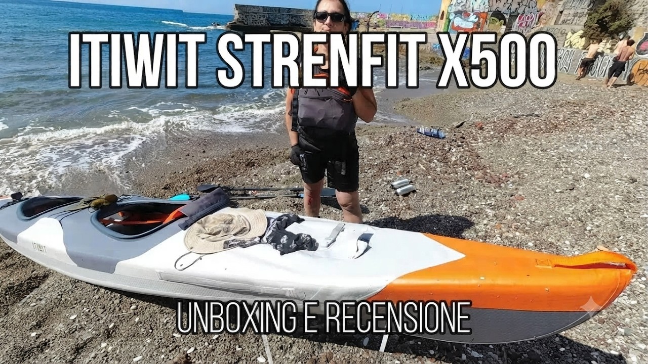 Kayak Decathlon ITIWIT Strenfit X500 Tandem: RECENSIONE del kayak gonfiabile più veloce sul mercato