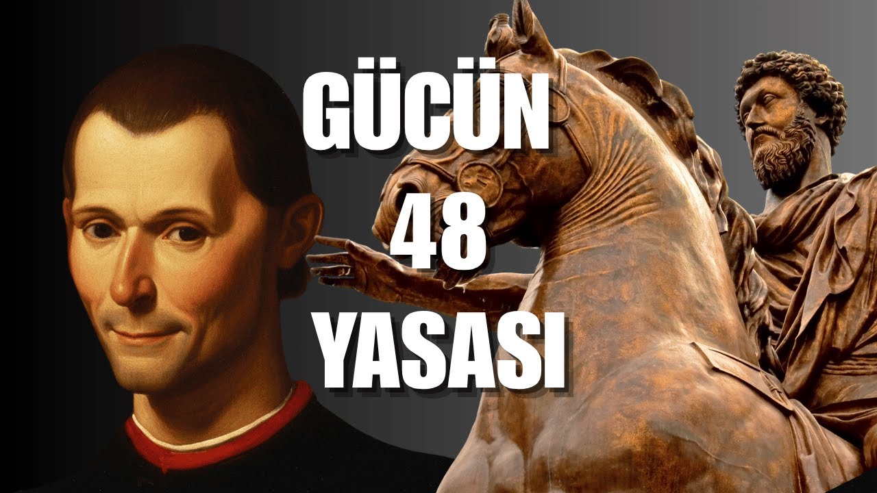60 Dakikada  Gücün 48 Yasası - Machiavelli & Robert Greene | Güç Psikolojisi